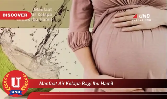 manfaat air kelapa bagi ibu hamil