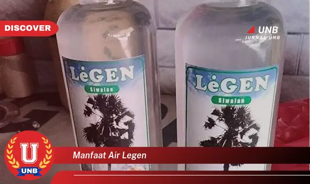 manfaat air legen