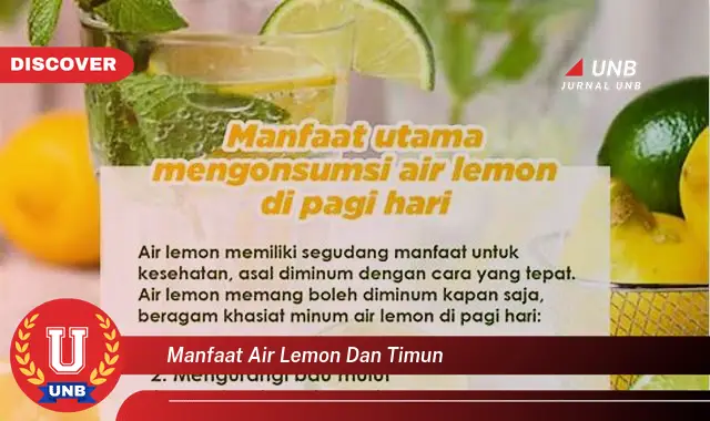 manfaat air lemon dan timun manfaat air lemon dan timun