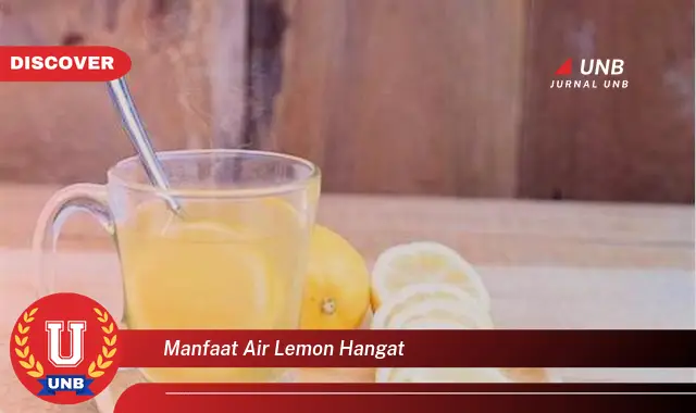 manfaat air lemon hangat