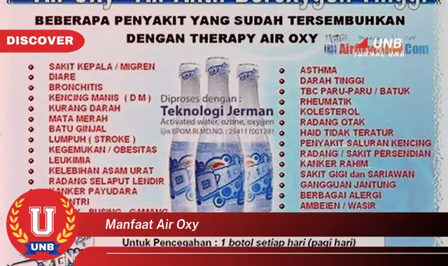 manfaat air oxy