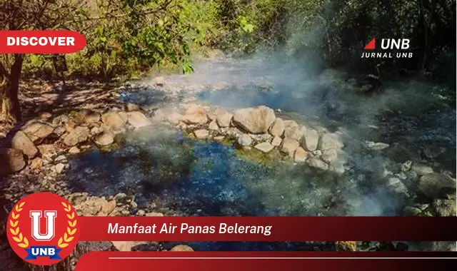 manfaat air panas belerang