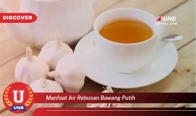 manfaat air rebusan bawang putih