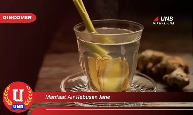 manfaat air rebusan jahe