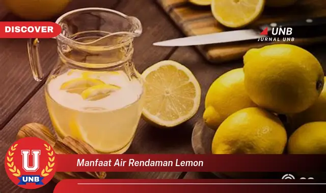 manfaat air rendaman lemon