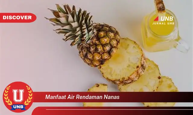 manfaat air rendaman nanas