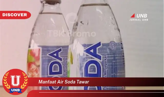 manfaat air soda tawar