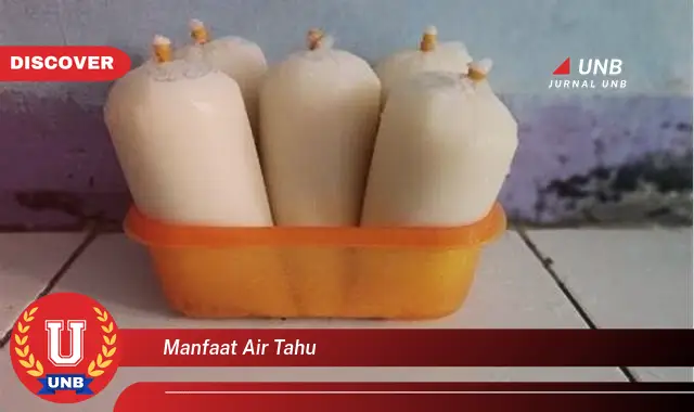 manfaat air tahu