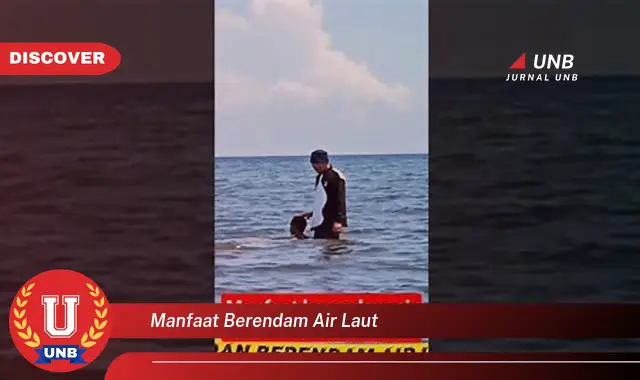 manfaat berendam air laut