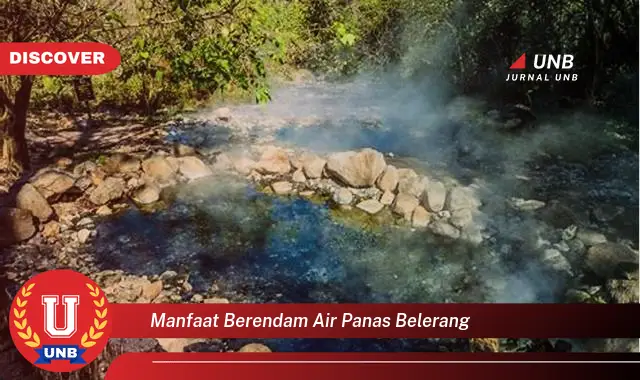 manfaat berendam air panas belerang