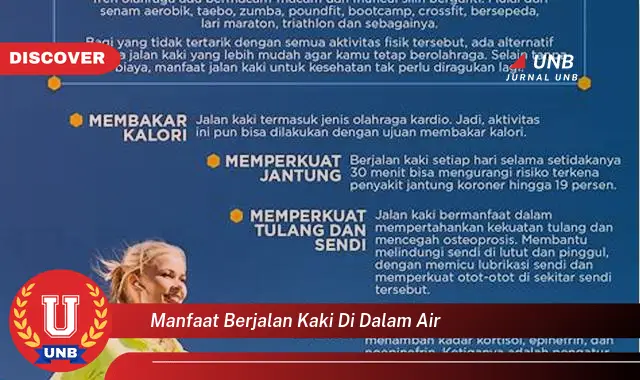 manfaat berjalan kaki di dalam air