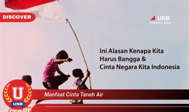 manfaat cinta tanah air