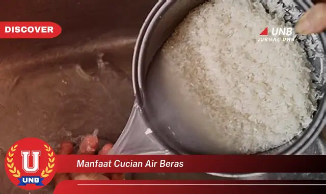 manfaat cucian air beras