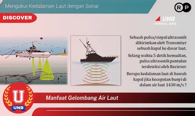 manfaat gelombang air laut