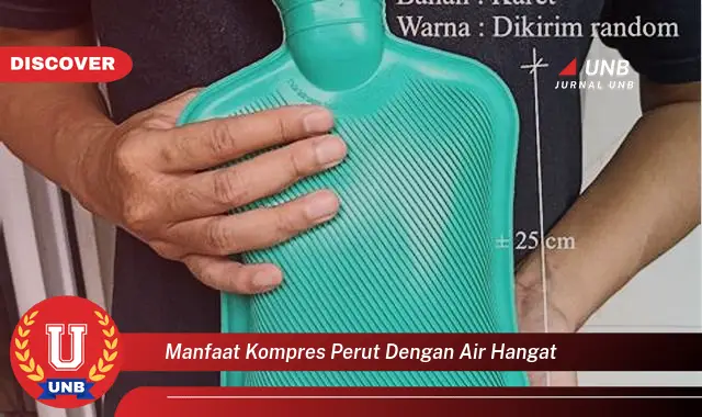 manfaat kompres perut dengan air hangat