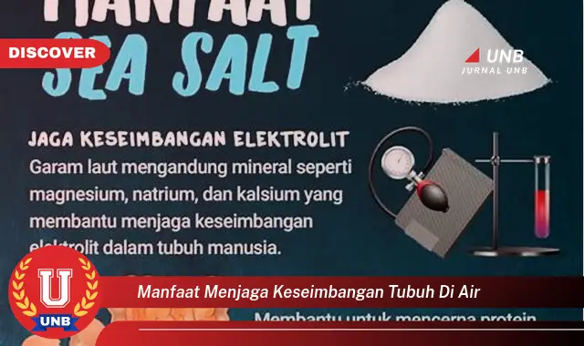 manfaat menjaga keseimbangan tubuh di air manfaat menjaga keseimbangan tubuh di air