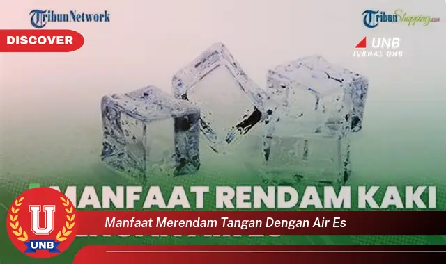 manfaat merendam tangan dengan air es