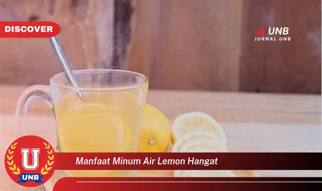 manfaat minum air lemon hangat manfaat minum air lemon hangat