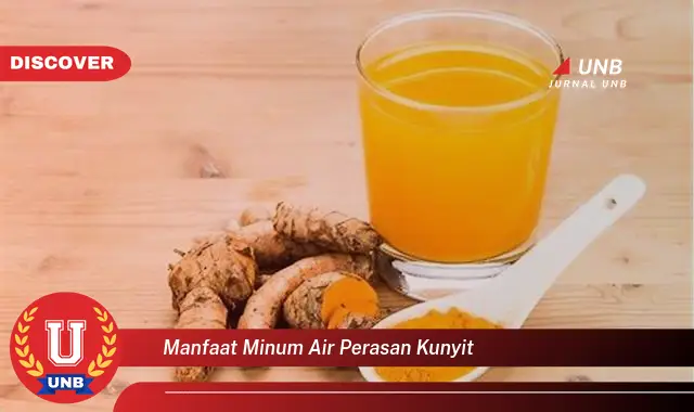 manfaat minum air perasan kunyit