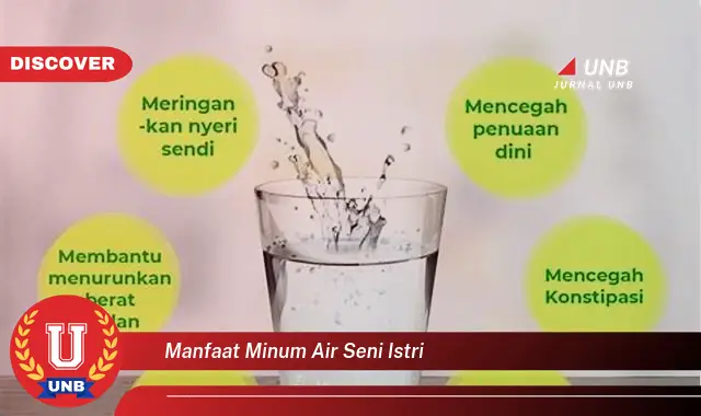 manfaat minum air seni istri