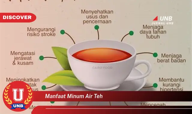 manfaat minum air teh