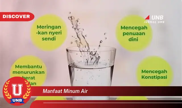 manfaat minum air