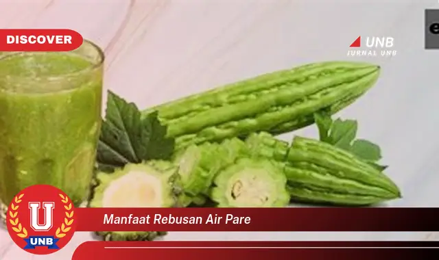 manfaat rebusan air pare manfaat rebusan air pare