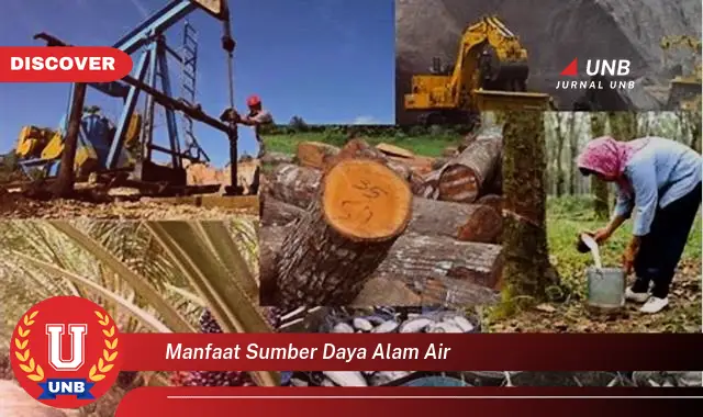 manfaat sumber daya alam air manfaat sumber daya alam air