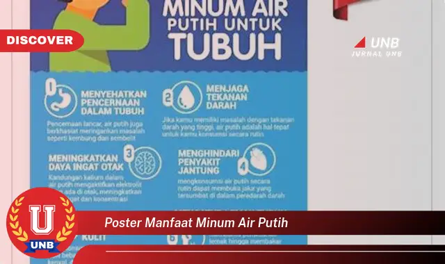 poster manfaat minum air putih