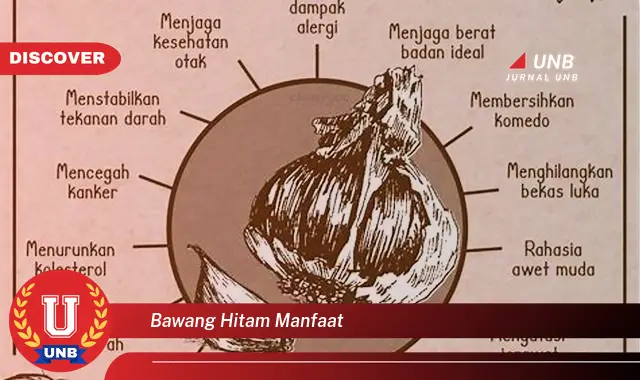 bawang hitam manfaat