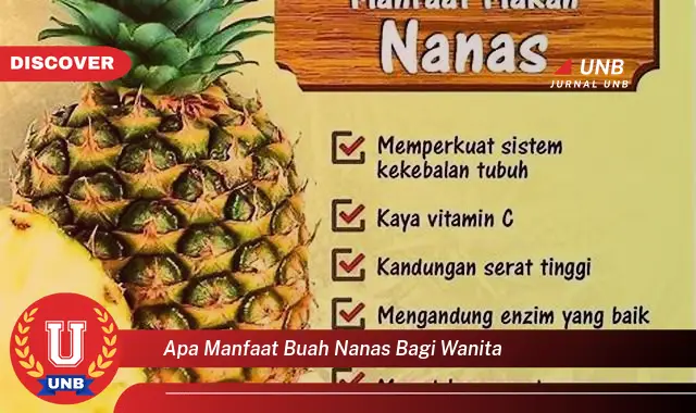 apa manfaat buah nanas bagi wanita