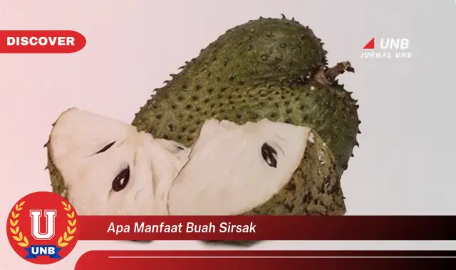 apa manfaat buah sirsak