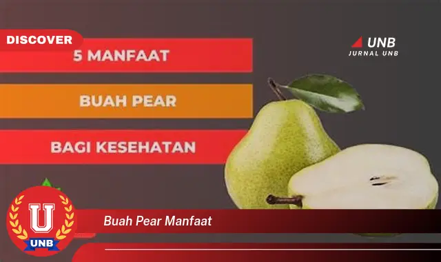 buah pear manfaat