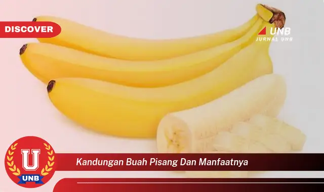 kandungan buah pisang dan manfaatnya