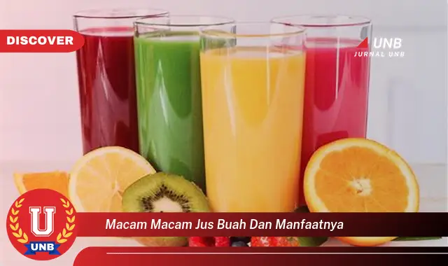 macam macam jus buah dan manfaatnya