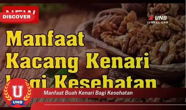 manfaat buah kenari bagi kesehatan