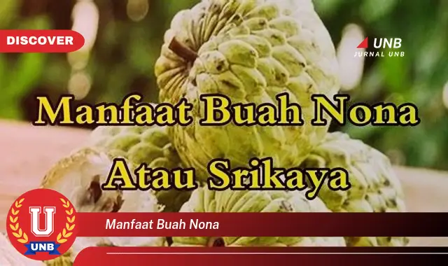 manfaat buah nona