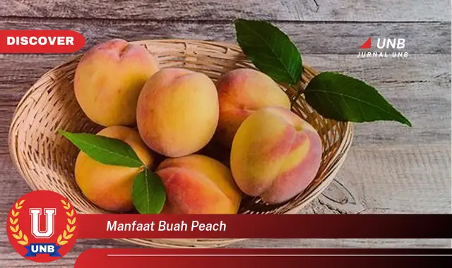 manfaat buah peach