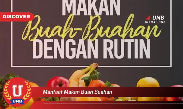 manfaat makan buah buahan