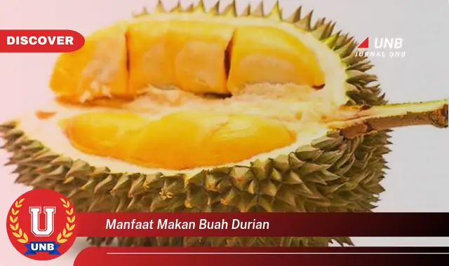 manfaat makan buah durian