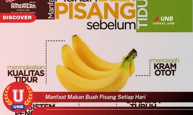 manfaat makan buah pisang setiap hari