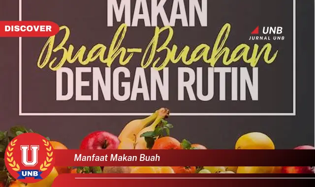 manfaat makan buah