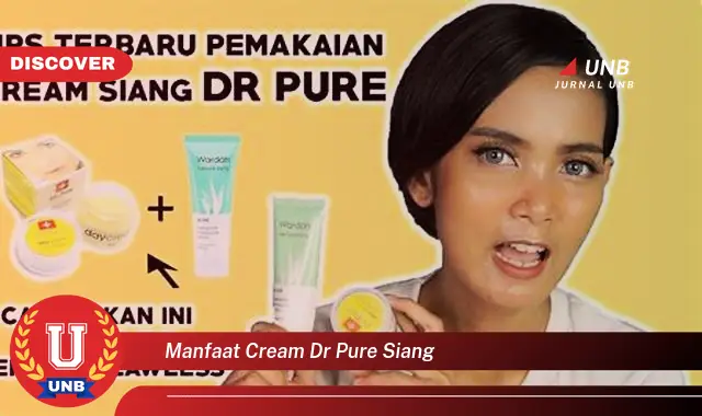 manfaat cream dr pure siang
