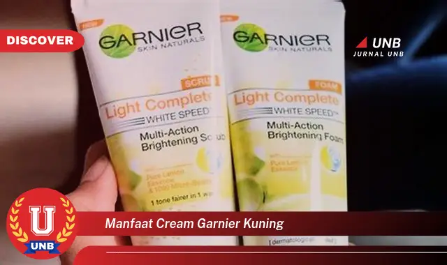 manfaat cream garnier kuning