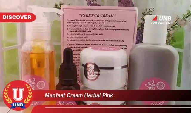 manfaat cream herbal pink manfaat cream herbal pink