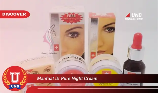 manfaat dr pure night cream