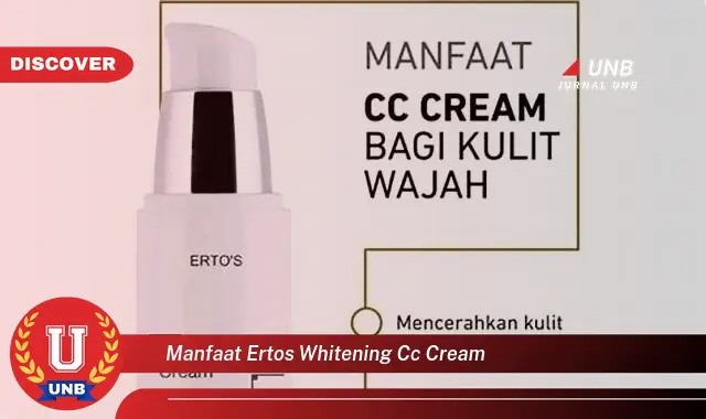 manfaat ertos whitening cc cream