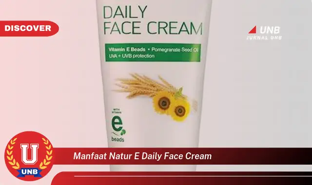 manfaat natur e daily face cream
