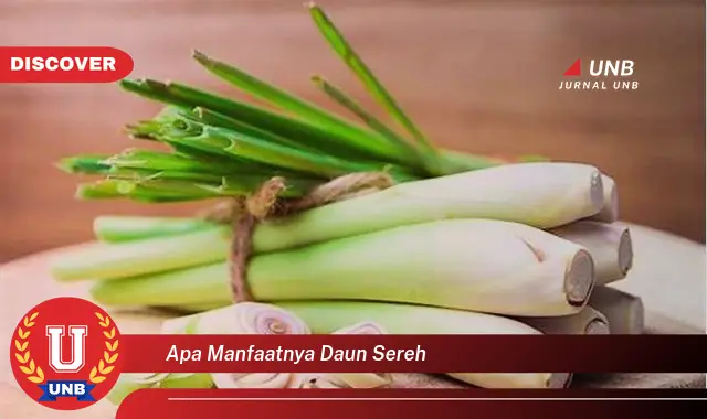 Ketahui 10 Manfaat Daun Sereh untuk Kesehatan, Kecantikan, dan Masakan