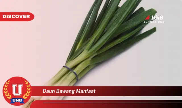 daun bawang manfaat